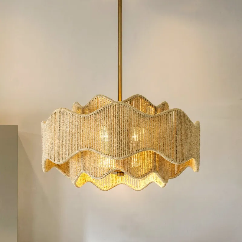 UQL6790 Bohemian Indoor Pendant, 10.25''H x 18.25''W x 18.25''Dep, Brushed Gold Finish, Jexford Collection — Urban Ambiance LED Landscape Lights 15.0W 3000K
