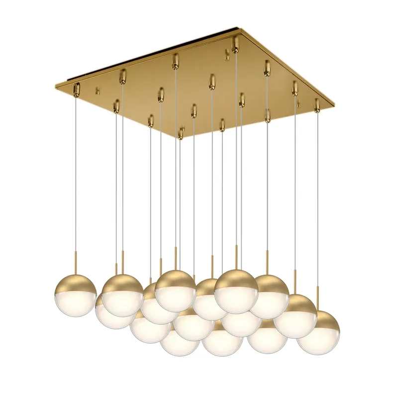 Pluto 4-in 16 Head Multi Pendant — Kuzco Lighting LED Landscape Lights  3000K