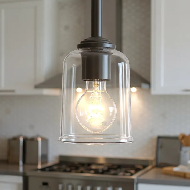 UKC20194 New Traditional Indoor Pendant, 11.25''H x 4.5''W x 4.5''Dep, Olde Bronze Finish, Corvelle Collection — Urban Ambiance LED Landscape Lights 100.0W 3000K
