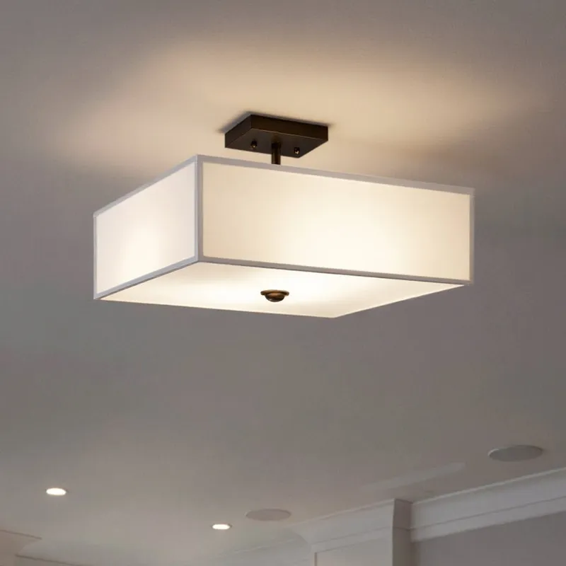 UKC20175 New Traditional Indoor Ceiling Light, 11.25''H x 18''W x 0''Dep, Olde Bronze Finish, Corvelle Collection — Urban Ambiance LED Post Top Lights 75.0W 3000K