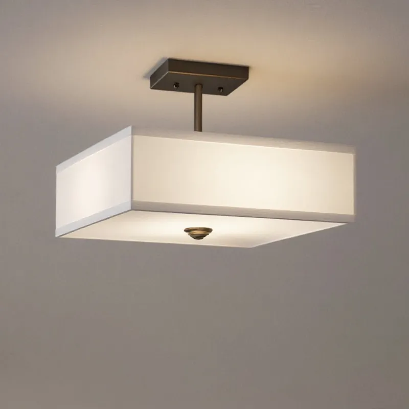 UKC20171 New Traditional Indoor Ceiling Light, 9.75''H x 14''W x 0''Dep, Olde Bronze Finish, Corvelle Collection — Urban Ambiance LED Post Top Lights 75.0W 3000K