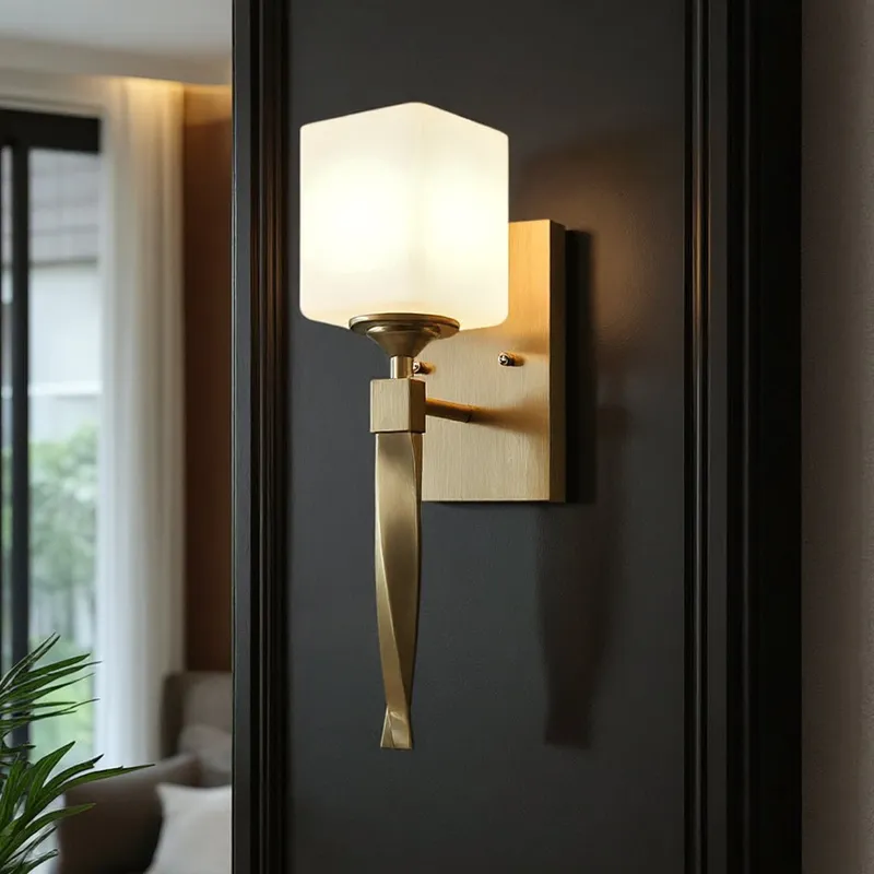 UKC20156 Cosmopolitan Indoor Bath Light, 16.25''H x 5''W x 5.75''Dep, Champagne Bronze Finish, Elyndor Collection — Urban Ambiance LED Linear Lights 75.0W 3000K