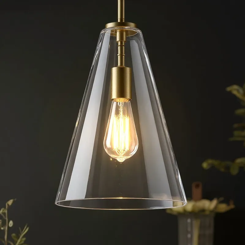 UKC20108 Casual Indoor Pendant, 15.25''H x 10.25''W x 10.25''Dep, Natural Brass Finish, Opalyn Collection — Urban Ambiance LED Landscape Lights 100.0W 3000K