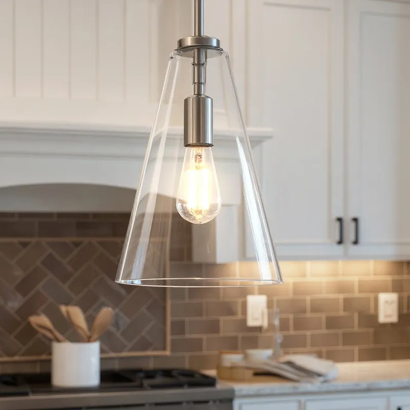 UKC20106 Casual Indoor Pendant, 15.25''H x 10.25''W x 10.25''Dep, Chrome Finish, Opalyn Collection — Urban Ambiance LED Landscape Lights 100.0W 3000K