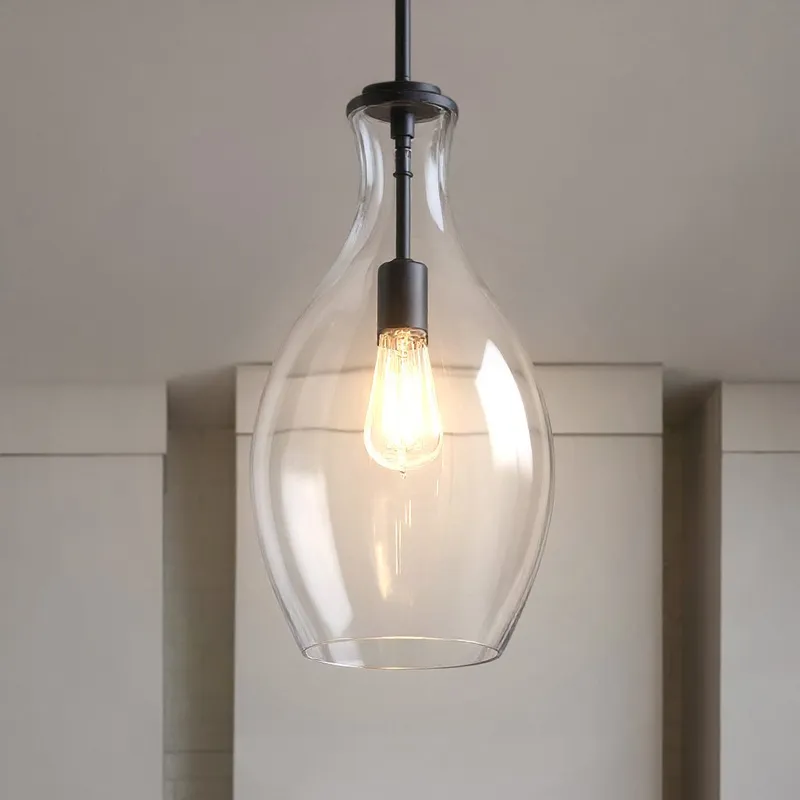 UKC20092 Casual Indoor Pendant, 17.75''H x 9''W x 9''Dep, Black Finish, Opalyn Collection — Urban Ambiance LED Landscape Lights 100.0W 3000K