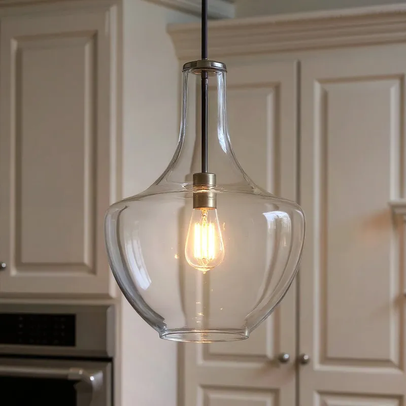 UKC20074 Casual Indoor Pendant, 19.75''H x 14''W x 14''Dep, Olde Bronze Finish, Opalyn Collection — Urban Ambiance LED Landscape Lights 100.0W 3000K
