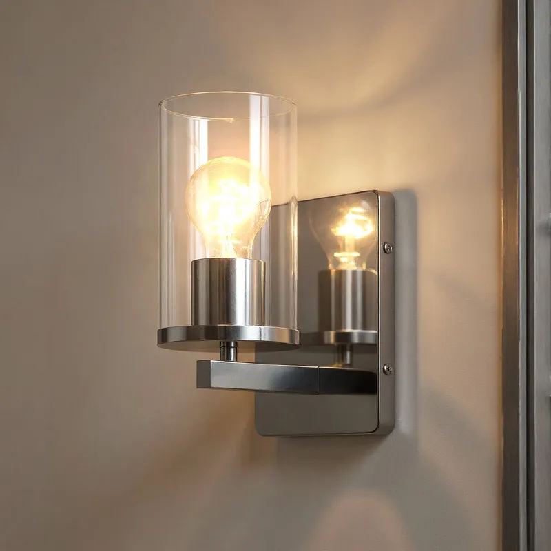 UKC20051 Transitional Indoor Bath Light, 9.25''H x 4.5''W x 6.25''Dep, Chrome Finish, Marquess Collection — Urban Ambiance LED Smart & Connected Lighting 100.0W 3000K