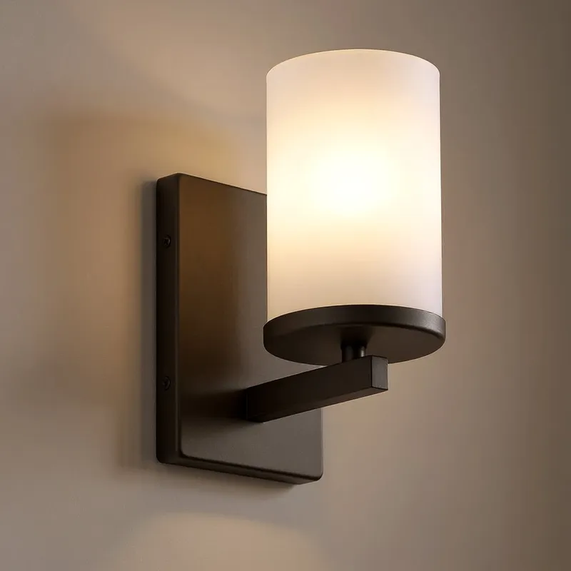 UKC20037 Transitional Indoor Bath Light, 9.25''H x 4.5''W x 6.25''Dep, Olde Bronze Finish, Marquess Collection — Urban Ambiance LED Smart & Connected Lighting 100.0W 3000K