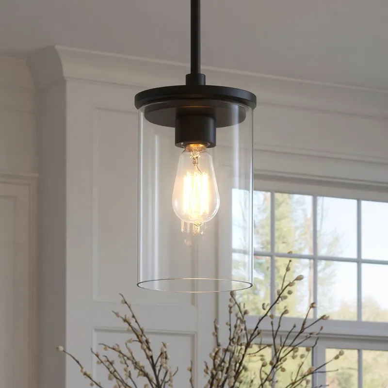 UKC20025 Transitional Indoor Pendant, 10.75''H x 6''W x 6''Dep, Olde Bronze Finish, Marquess Collection — Urban Ambiance LED Landscape Lights 100.0W 3000K
