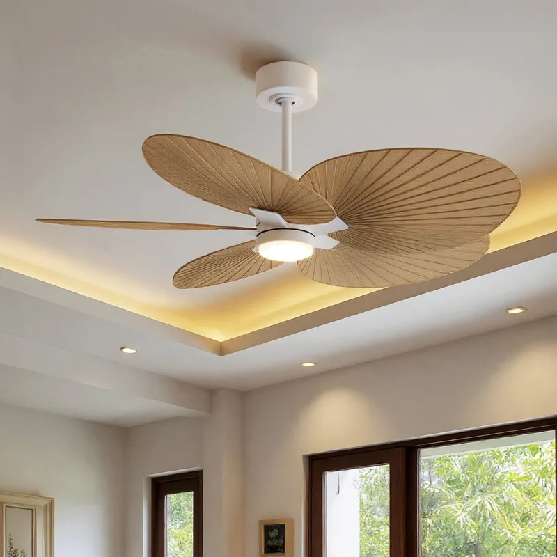 UMC9097 Farmhouse Indoor/Outdoor Ceiling Fan, 8" (Plus Downrod) H x 48" W x 48" D, Matte White Finish, Pelmere Collection — Urban Ambiance LED Post Top Lights 35.0W 6500K
