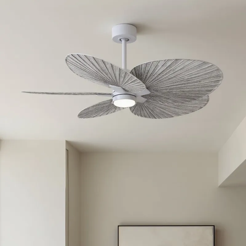 UMC9095 Natural Indoor/Outdoor Ceiling Fan, 8" (Plus Downrod) H x 48" W x 48" D, Matte White Finish, Pelmere Collection — Urban Ambiance LED Post Top Lights 35.0W 6500K