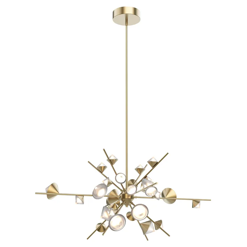 Geode 48-in Chandelier — Kuzco Lighting LED Landscape Lights  3000K