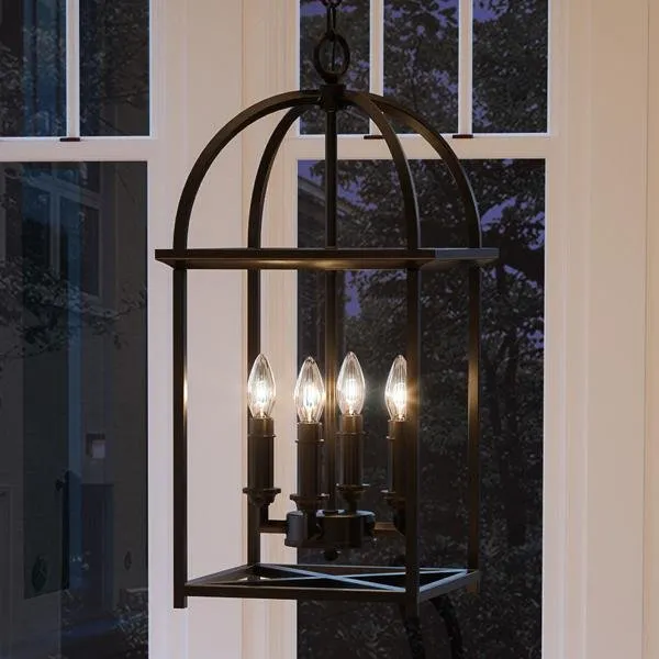 UHP2654 Mediterranean Hall & Foyer, 20-3/8"H x 9-7/16"W, Olde Bronze Finish, Mackay Collection — Urban Ambiance LED Post Top Lights  3000K