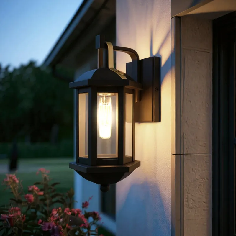 UQL10081 Transitional Outdoor Wall Sconce, 15.25''H x 6.75''W x 7.25''Dep, Matte Black Finish, Richland Collection, Marine-Grade Construction — Urban Ambiance LED Wall Lights 100.0W 3000K