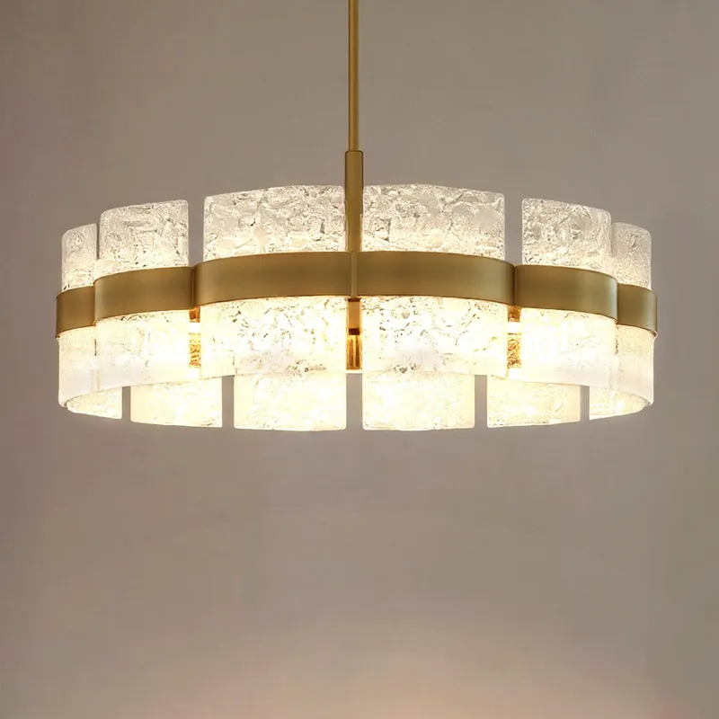UQL6503 Contemporary Indoor Pendant, 12.00''H x 30.00''W x 30.00''Dep, Soft Gold Finish, Apex Collection — Urban Ambiance LED Landscape Lights 60.0W 3000K