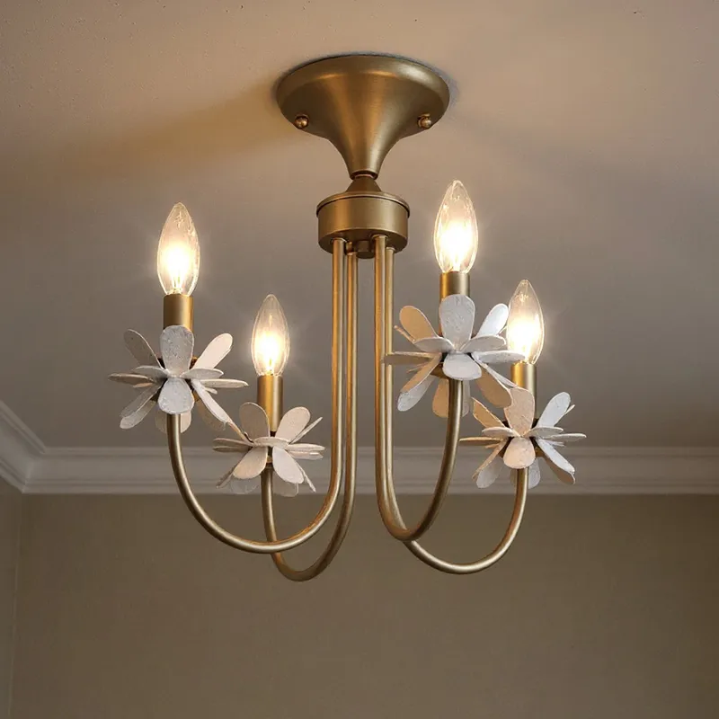 UQL6460 Glam Indoor Ceiling Light, 15.50''H x 16.00''W x 16.00''Dep, Bronze Gold Finish, Lombard Collection — Urban Ambiance LED Post Top Lights 60.0W 3000K