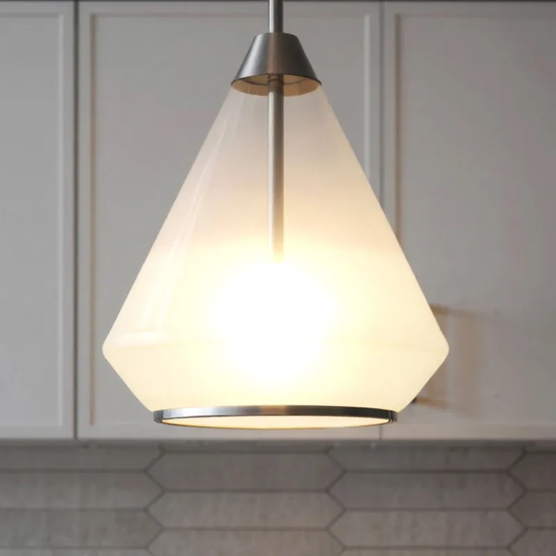 UQL6392 Contemporary Indoor Pendant, 13.25''H x 10.50''W x 10.50''Dep, Polished Chrome Finish, Lacey Collection — Urban Ambiance LED Landscape Lights 40.0W 3000K