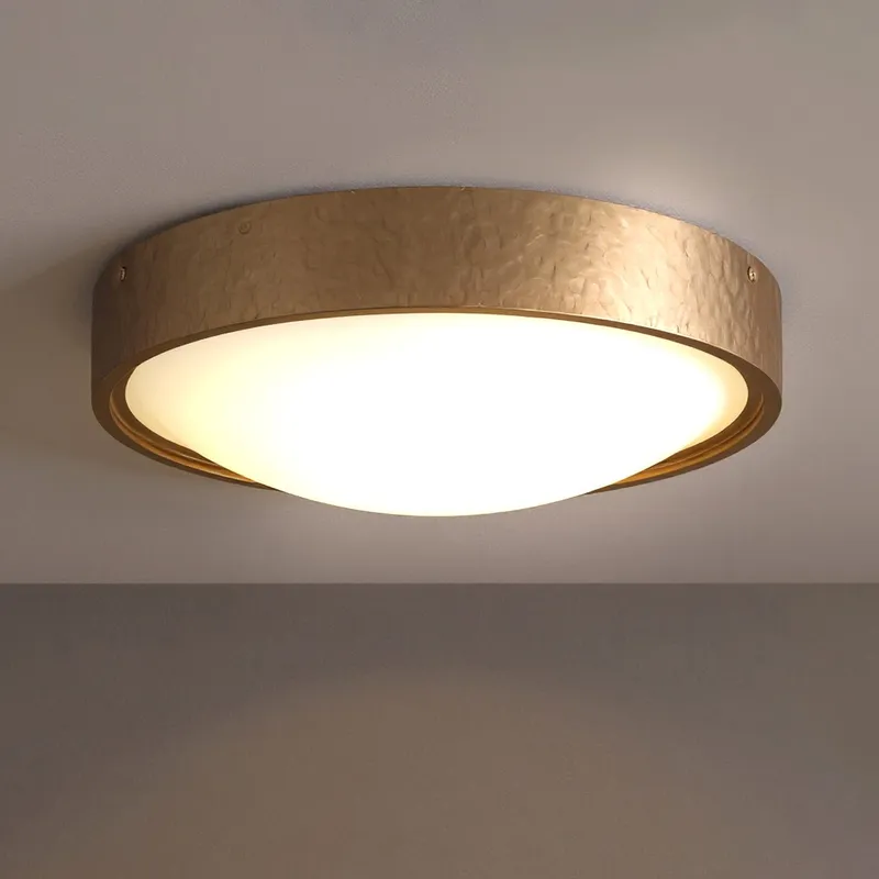 UQL6384 Modern Indoor Ceiling Light, 5.00''H x 16.00''W x 16.00''Dep, Bronze Gold Finish, Lacey Collection — Urban Ambiance LED Post Top Lights 15.0W 3000K