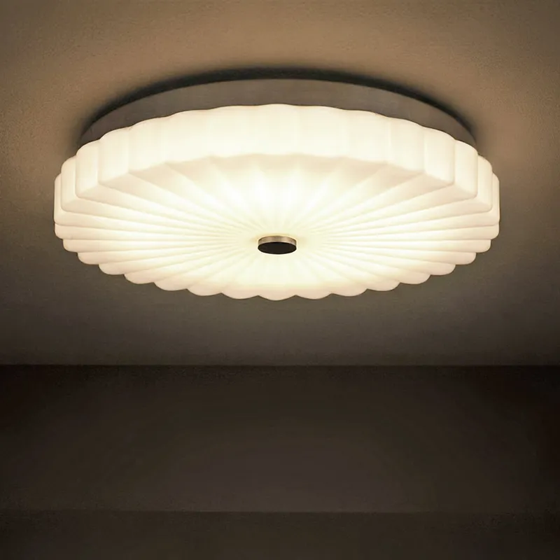 UQL6379 Traditional Indoor Ceiling Light, 3.25''H x 16.00''W x 16.00''Dep, Brushed Nickel Finish, Lacey Collection — Urban Ambiance LED Post Top Lights 25.0W 3000K
