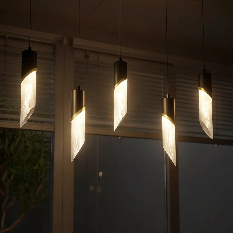 UQL6272 Luxe Industrial Indoor Chandelier, 13.75''H x 40.00''W x 2.50''Dep, Matte Black Finish, Azusa Collection — Urban Ambiance LED Landscape Lights 30.0W 3000K