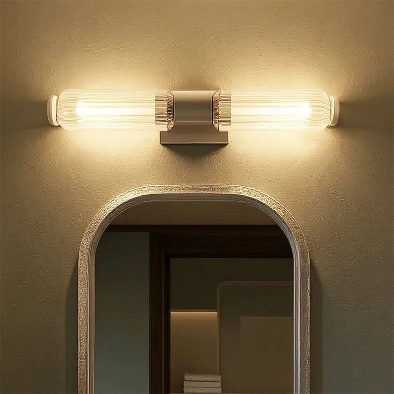 UQL6160 Urban Loft Indoor Bath Light, 4.50''H x 23.50''W x 5.00''Dep, Brushed Nickel Finish, Burien Collection — Urban Ambiance LED Linear Lights 60.0W 3000K