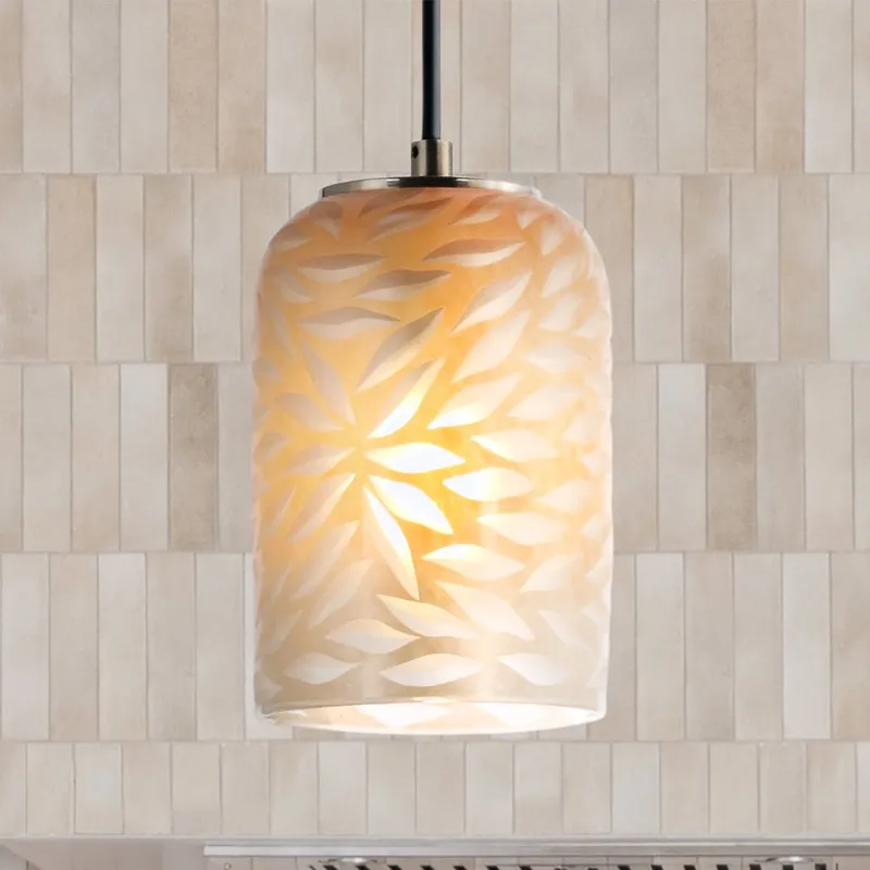 ULB2464 Mediterranean Indoor Pendant, 10.4"W x 10.4"D x 6.3"H, Brushed Nickel Finish, Harbor Collection — Urban Ambiance LED Landscape Lights 60.0W 3000K