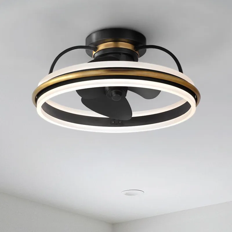 UHP9511 Contemporary Indoor Ceiling Fan, 8-3/4''H x 20-3/4"W x 20-3/4''D, Matte Black Finish, Scarborough Collection — Urban Ambiance LED Post Top Lights 32.0W 3000K