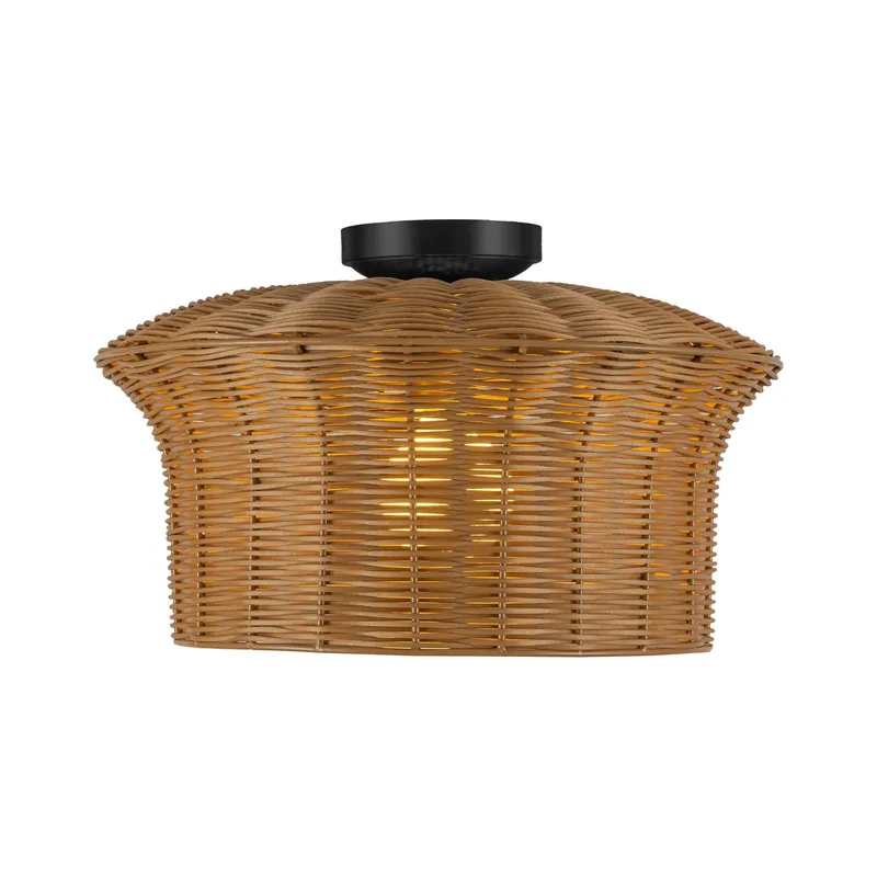 Kai 16-in Semi-Flush Mount — Kuzco Lighting LED Post Top Lights  