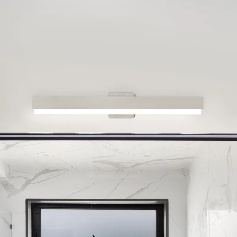 UHP4842 Scandinavian Indoor Bath Light, 4-13/164''H x 3"W x 32''D, Brushed Nickel Finish, Flensburg Collection — Urban Ambiance LED Linear Lights 30.0W 3000K