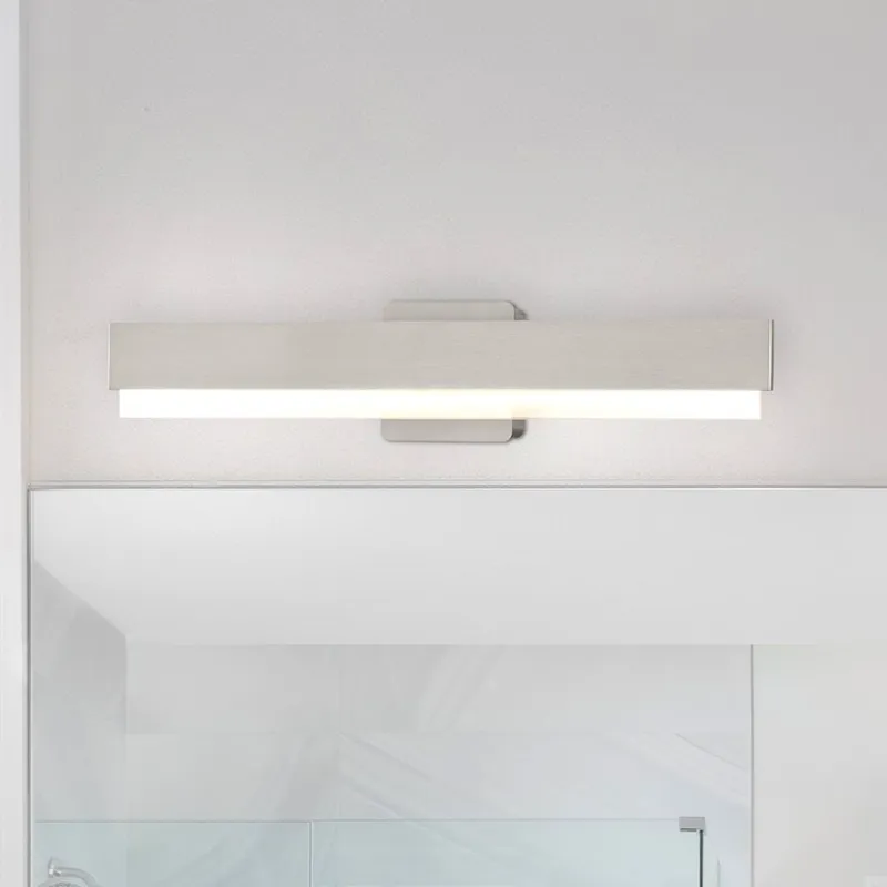 UHP4840 Scandinavian Indoor Bath Light, 4-13/164''H x 3"W x 24''D, Brushed Nickel Finish, Flensburg Collection — Urban Ambiance LED Linear Lights 22.0W 3000K