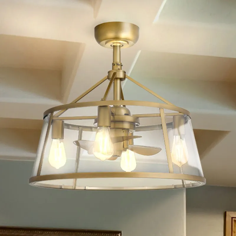 UQL9090 Traditional Indoor Ceiling Fan, 15.75''H x 22.00''W x 22.00''D, Weathered Brass Finish, Guildford Collection — Urban Ambiance LED Post Top Lights 8.0W 3000K