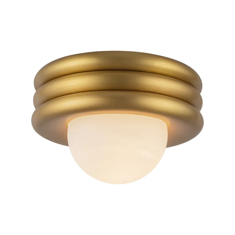 Harvey 12-in Semi-Flush Mount — Kuzco Lighting LED Post Top Lights  