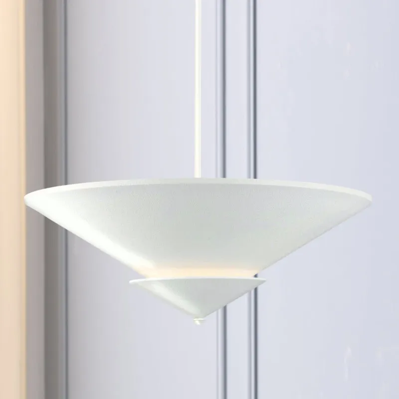 UHP5050 Modern Indoor Ceiling Light, 10-3/4''H x 25"W x 25''D, White Plaster Finish, Larimore Collection — Urban Ambiance LED Post Top Lights 40.0W 3000K