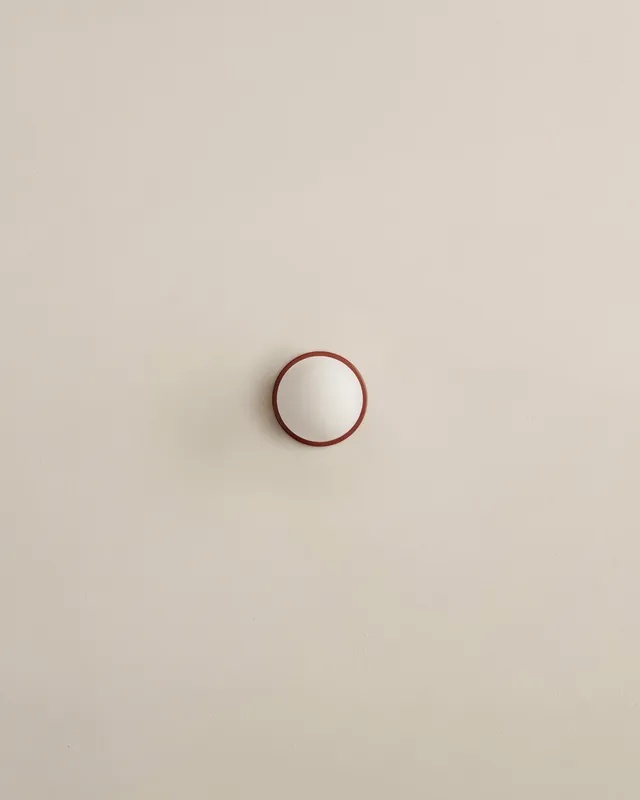 Orb Surface Mount – Orb 4 / Oxide Red / Slim (ADA) — In Common With LED Strip Lights  