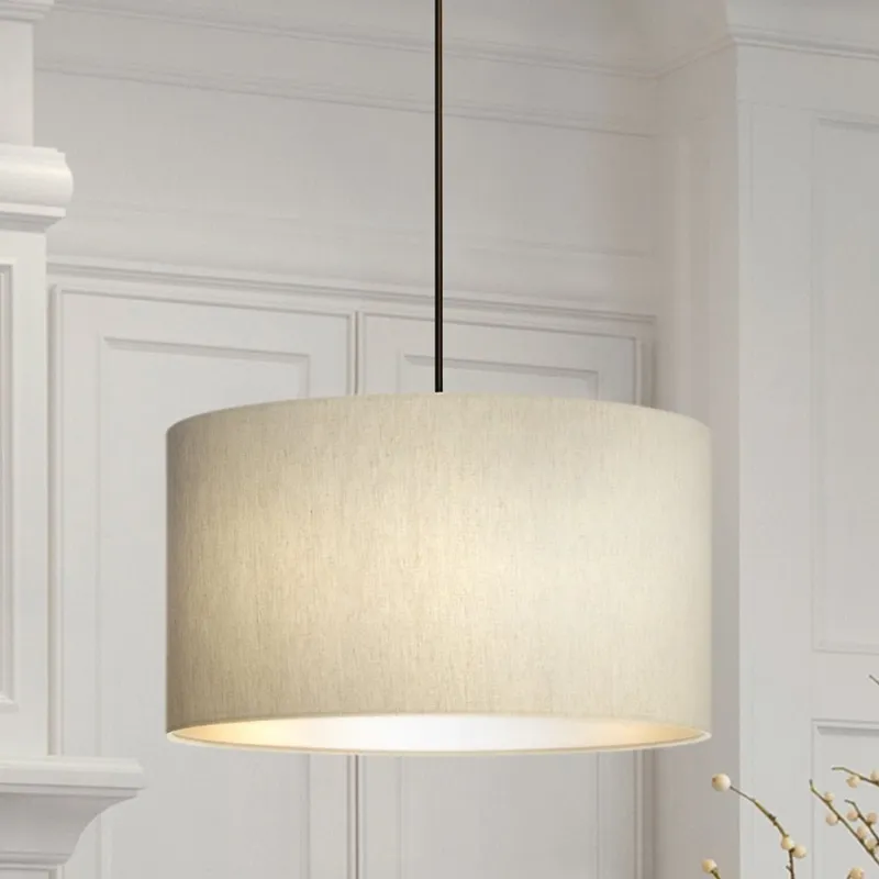 UHP4714 Transitional Indoor Pendant, 10''H x 18-1/8"W x 18-1/8''D, Brushed Nickel;Matte Black;Vintage Brass Finish, Grimsby Collection — Urban Ambiance LED Landscape Lights 60.0W 3000K
