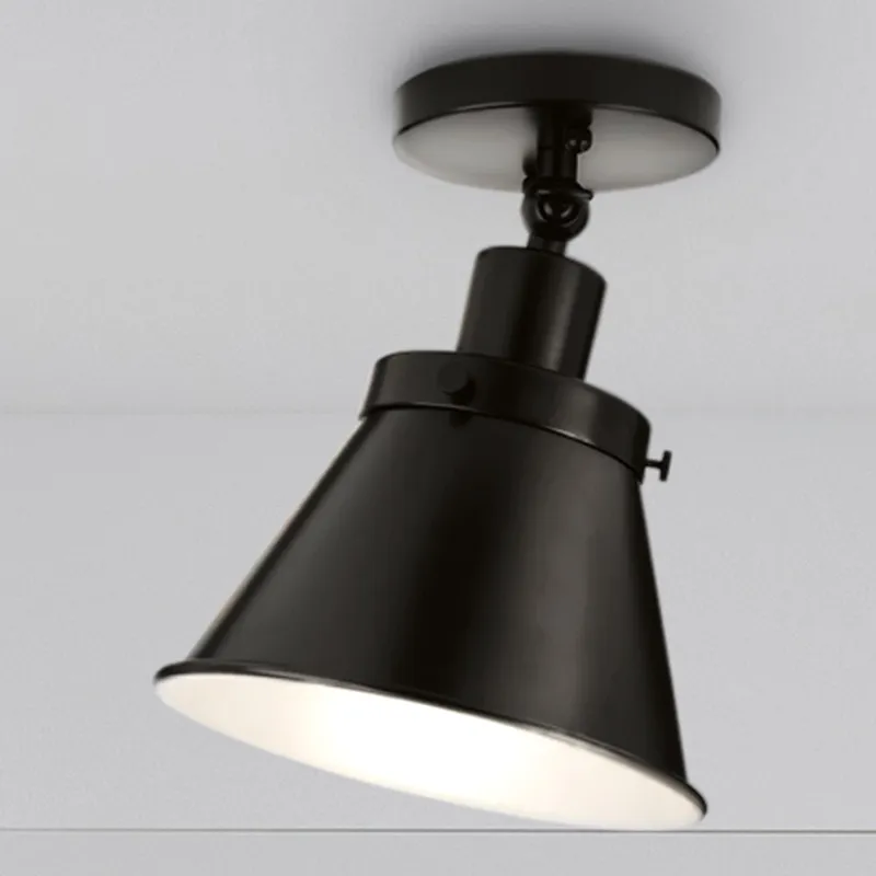 UHP4665 Modern Farmhouse Indoor Ceiling Light, 10''H x 8-1/4"W x 8-1/4''D, Matte Black Finish, Pawtucket Collection — Urban Ambiance LED Post Top Lights 60.0W 3000K