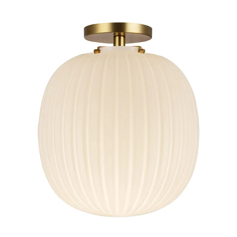 Cherise 12-in Semi-Flush Mount — Kuzco Lighting LED Post Top Lights  