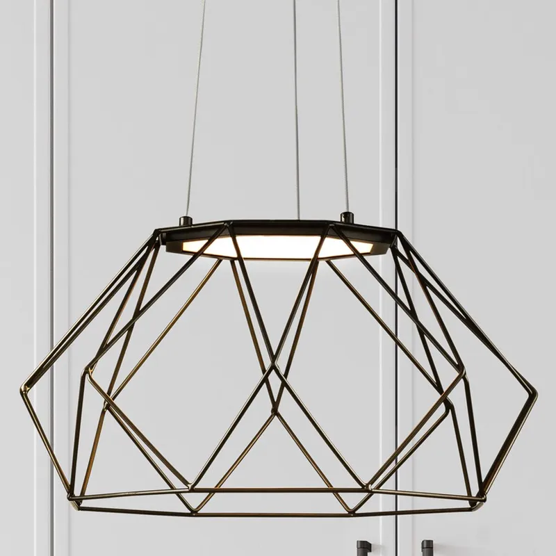 UHP4581 Minimalist Indoor Pendant, 9-5/16''H x 17-15/16"W x 17-15/16''D, Matte Black Finish, Herne Collection — Urban Ambiance LED Landscape Lights 28.0W 3000K