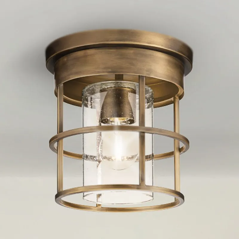 UHP4490 Modern Indoor Ceiling Light, 8-7/8''H x 8-7/8"W x 8-7/8''D, Aged Bronze Finish, Fargo Collection — Urban Ambiance LED Post Top Lights 60.0W 3000K