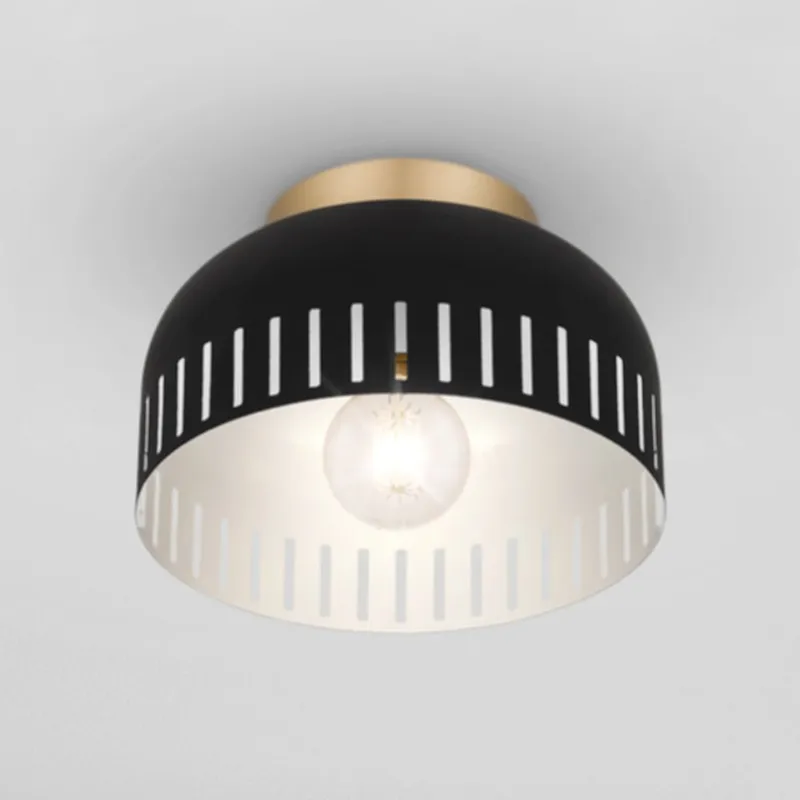 UQL5611 Bohemian Indoor Ceiling Light, 7''H x 11''W x 11''D, Matte Black Finish, Hankinson Collection — Urban Ambiance LED Post Top Lights 100.0W 3000K
