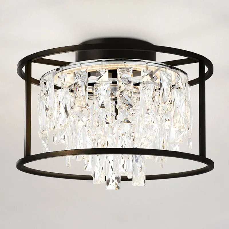 UQL5260 Contemporary Indoor Ceiling Light, 11''H x 15''W x 15''D, Matte Black Finish, Stralsund Collection — Urban Ambiance LED Post Top Lights 8.0W 3000K