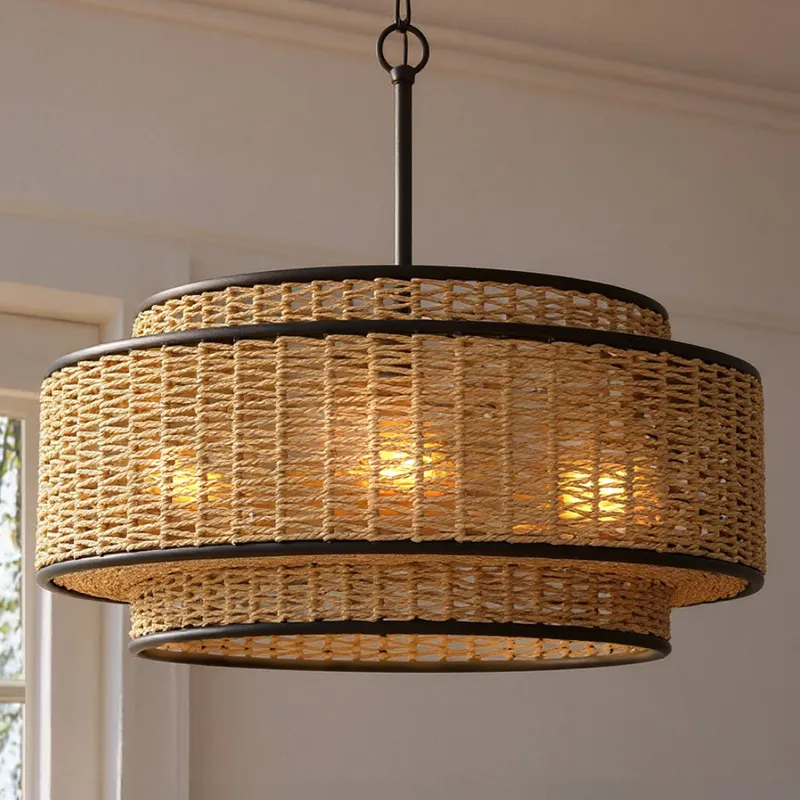 UQL5018 Modern Rustic Indoor Chandelier or Pendant, 19.00''H x 20.00''W x 20.00''D, Matte Black Finish, Zennor Collection — Urban Ambiance LED Landscape Lights 100.0W 3000K