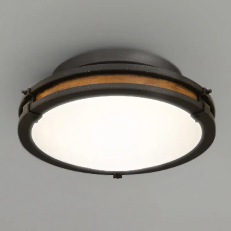UQL5011 Mediterranean Indoor Ceiling Light, 6.50''H x 15.00''W x 15.00''D, Natural Iron Finish, Hankinson Collection — Urban Ambiance LED Post Top Lights 75.0W 3000K