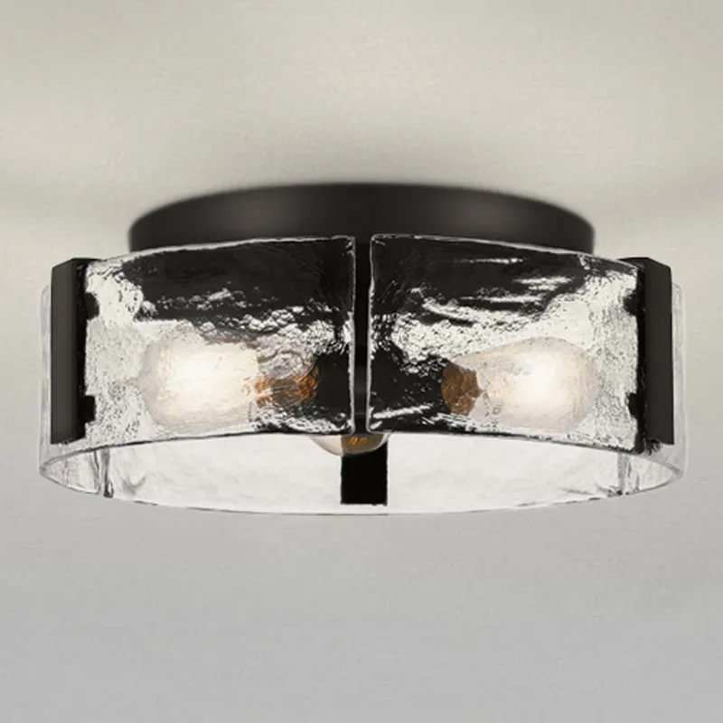 UQL5010 Tuscan Indoor Ceiling Light, 5.50''H x 15.00''W x 15.00''D, Matte Black Finish, Hankinson Collection — Urban Ambiance LED Post Top Lights 75.0W 3000K