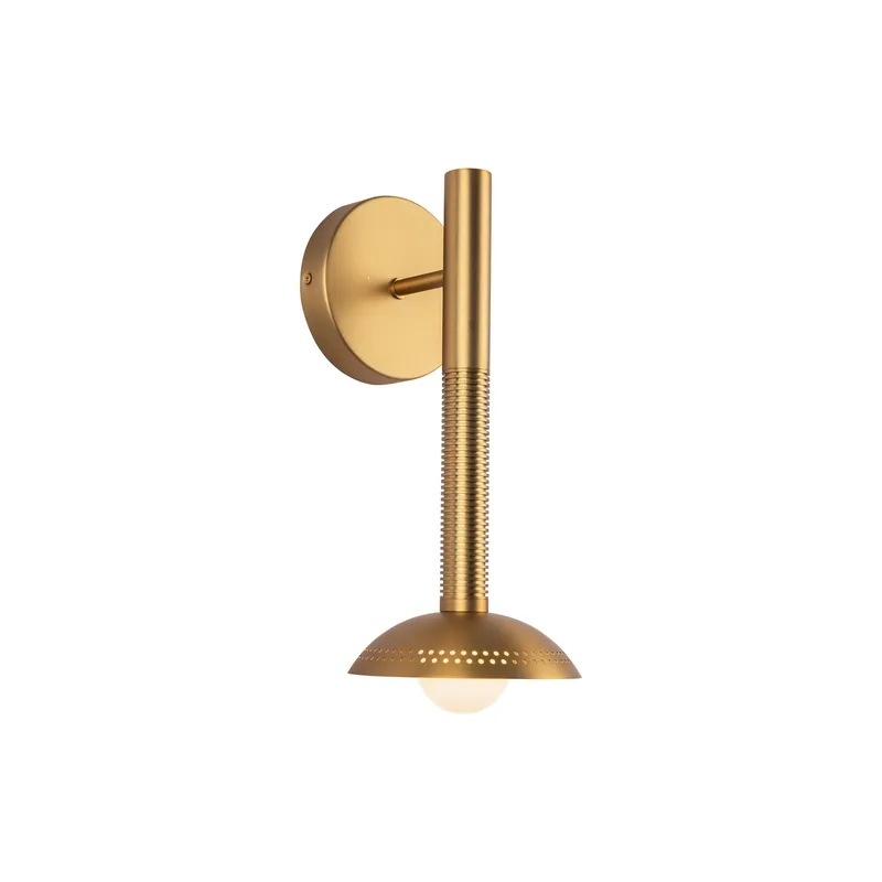 Arden 14-in (With Shade) Wall/Vanity Light — Kuzco Lighting LED Wall Lights  3000K