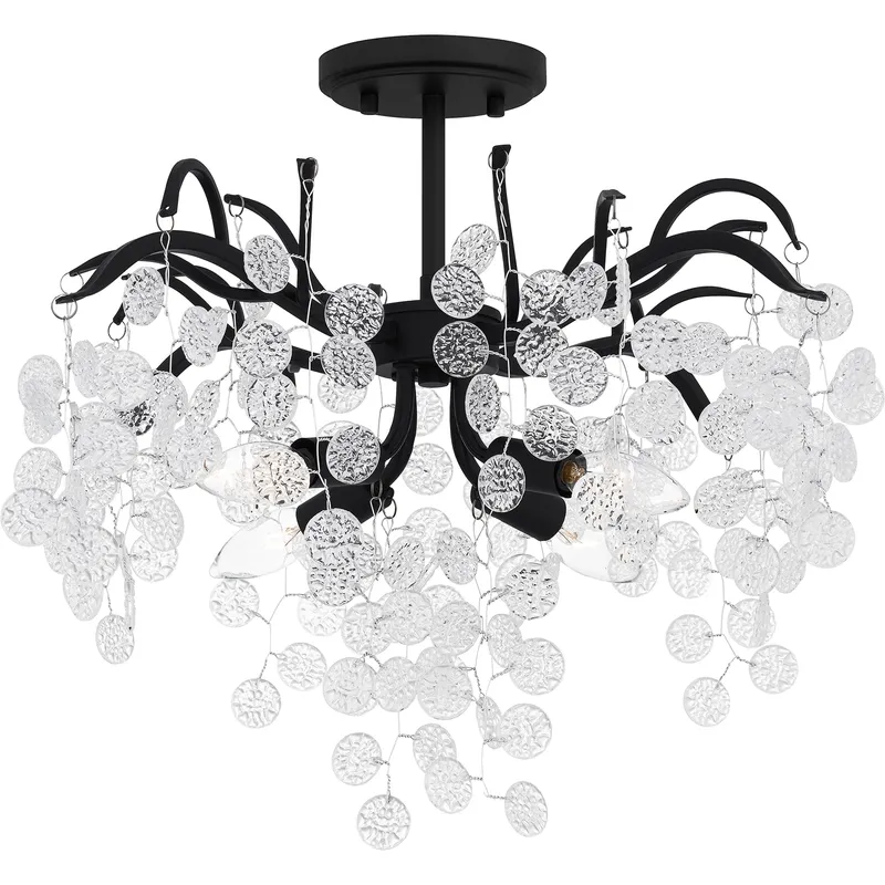 Maple Semi-Flush — Quoizel LED Ceiling Lights  