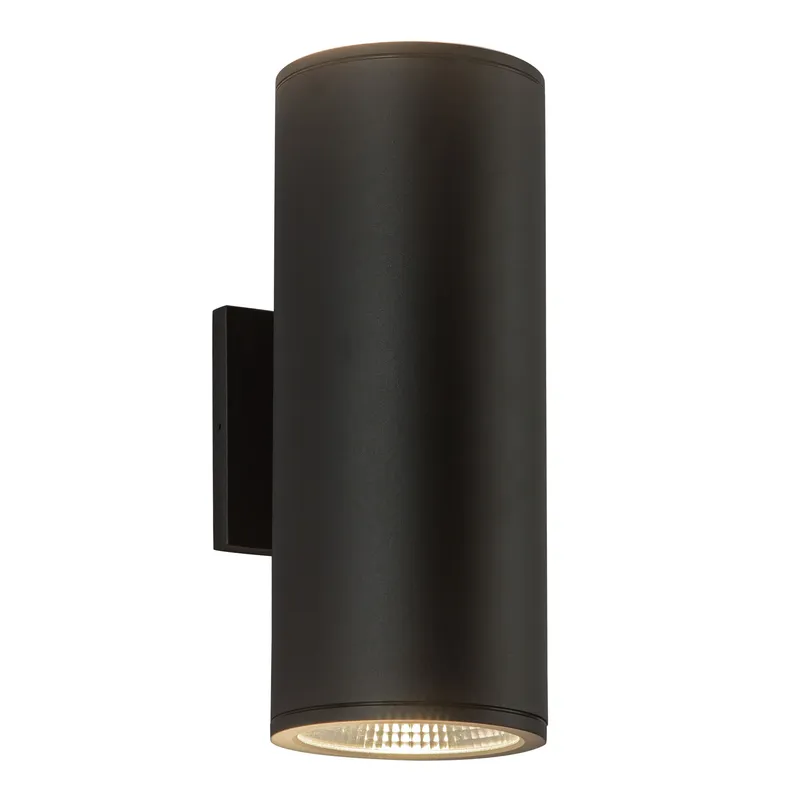 Nordic 12-in (5-in Dia.) Exterior Wall — Kuzco Lighting LED Wall Lights  