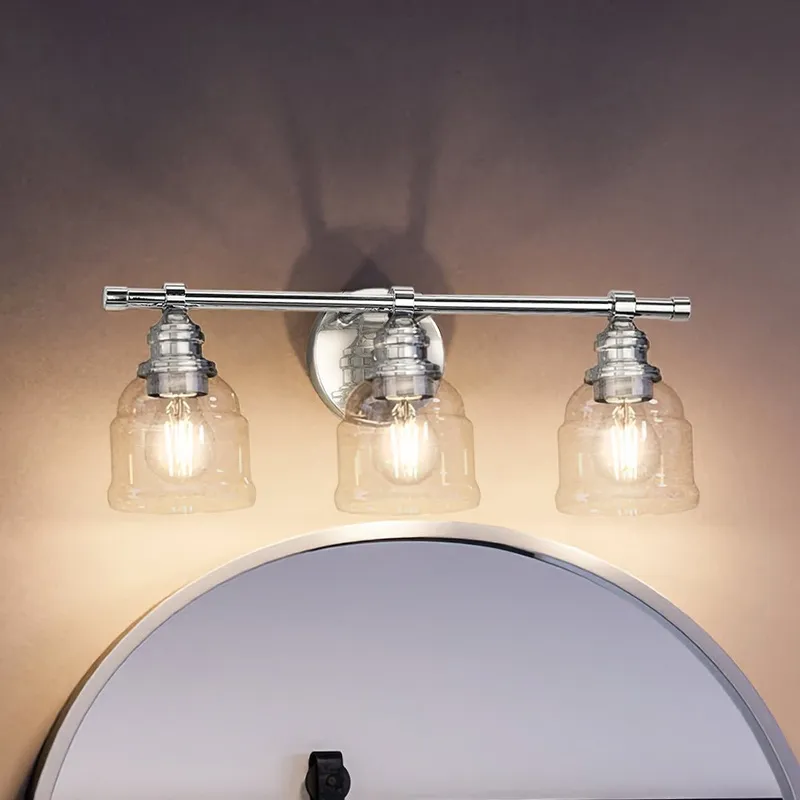 UHP4302 Vintage Bath Light 7.875''H x 21''W, Polished Chrome Finish, Phoenix Collection — Urban Ambiance LED Linear Lights 60.0W 3000K