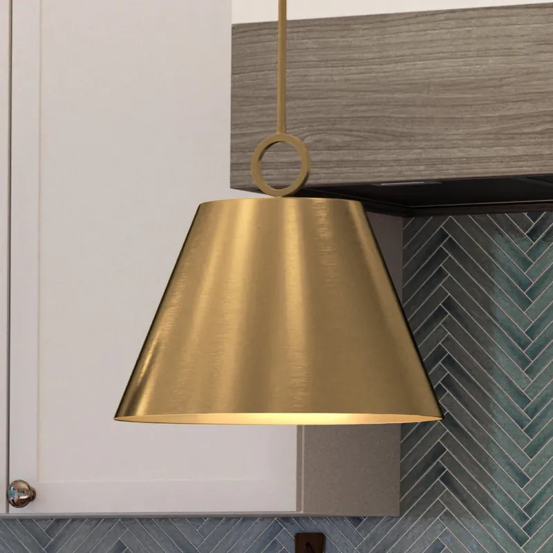 UHP4254 New Traditional Pendant 15.25''H x 17.875''W, Brushed Bronze Finish, Coronado Collection — Urban Ambiance LED Landscape Lights 60.0W 3000K