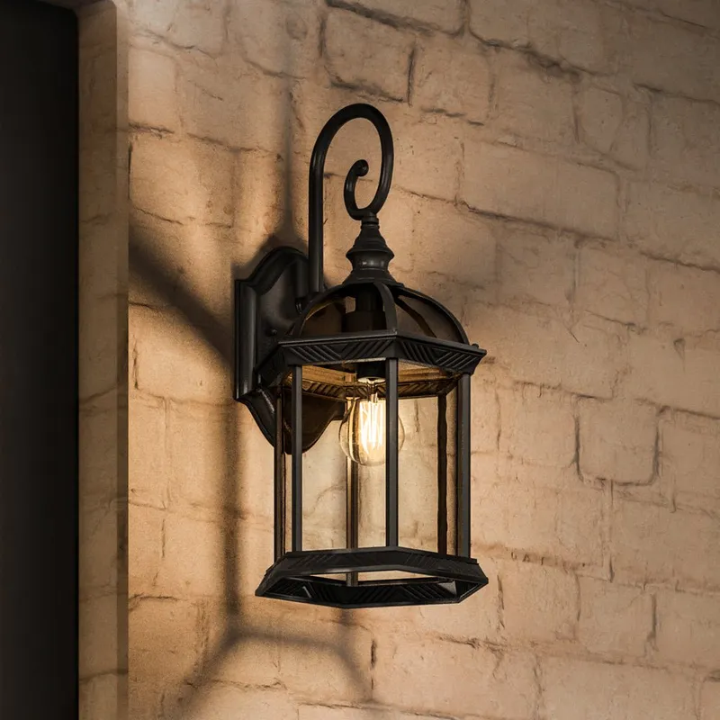 UHP1371 Transitional Outdoor Wall Sconce 15.5''H x 8.125''W, Olde Bronze Finish, Greensboro Collection — Urban Ambiance LED Wall Lights 60.0W 3000K